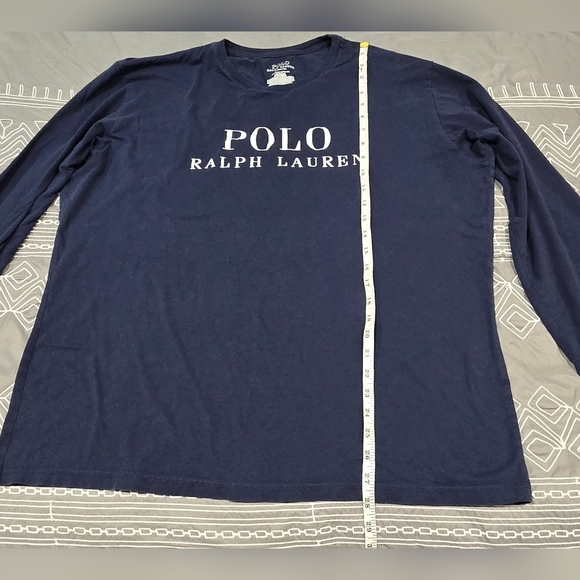 Polo Ralph Lauren Navy Longsleeve Size XL - Picture 3 of 4